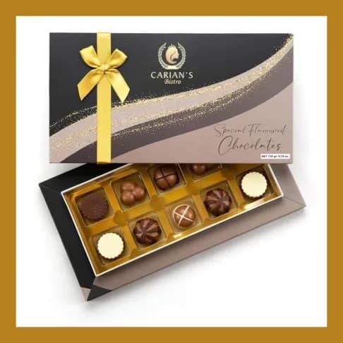 Custom Rigid Chocolate Boxes