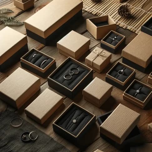 Custom Kraft Jewelry Boxes