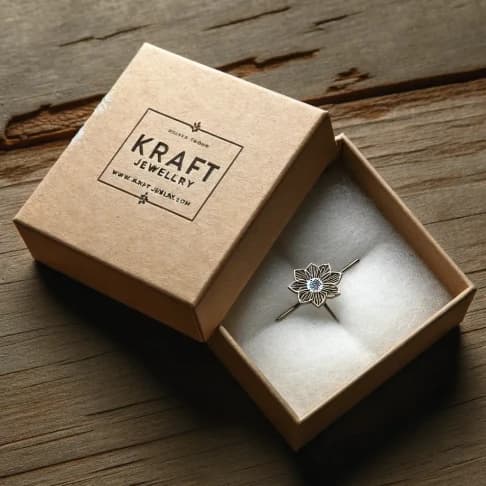 Custom Kraft Jewelry Boxes 4